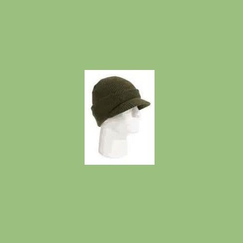 Style 5095 Military Wool Knit Jeep Cap, blank wool jeep cap