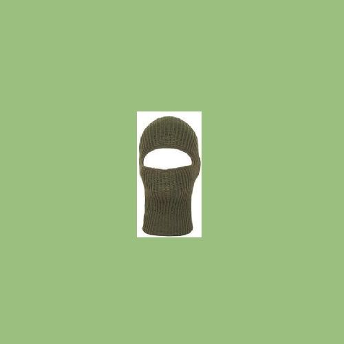 Style 7001 One Hole Acrylic Knit Ski Facemask, blank knit ski facemask